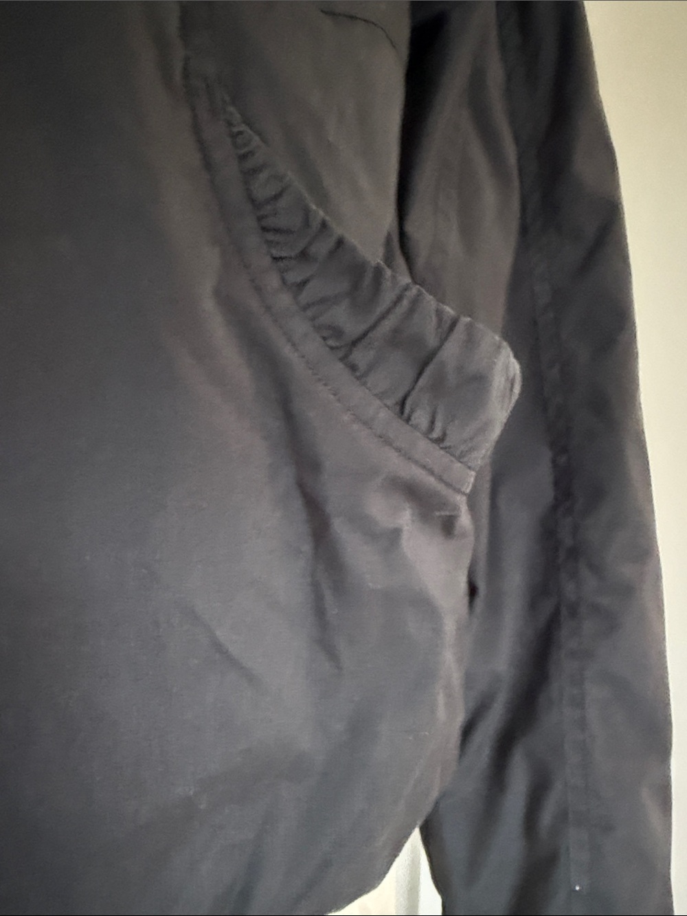lululemon athletica Black Hooded dance Studio jacket size 8 - Picture 3 of 9